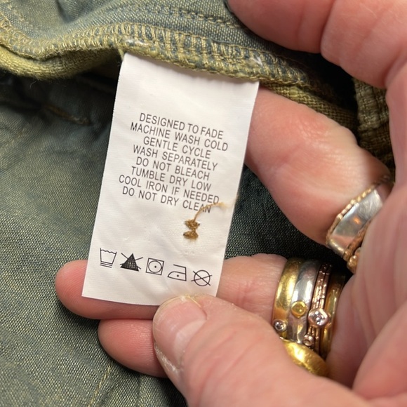 Carbon 2 Cobalt Green Cotton Blend Textured Drawstring Shorts XL 11" Inseam - Picture 10 of 11